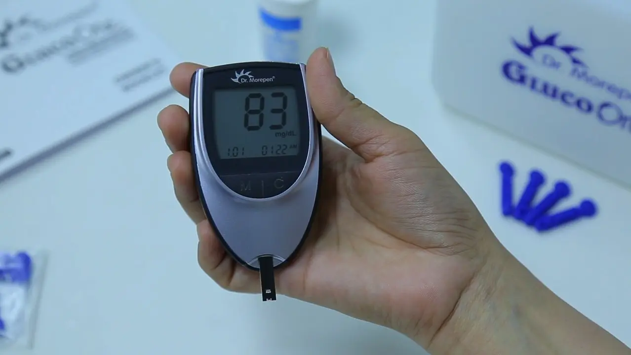 Dr. Morepen GlucoOne Blood Glucose Monitor Model BG-03 with 50 Strips